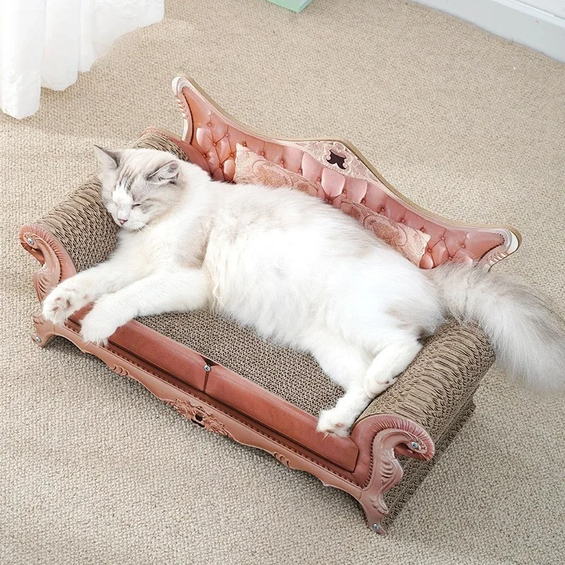 Vintage Sofa Corrugated Scratching Post Cat Nest Integrated Replaceable Detachable Claw Grinding Cat Toy
Vintage Sofa Corrugated Scratching Post Cat Nest Integrated Replaceable Detachable Claw Grinding Cat Toy