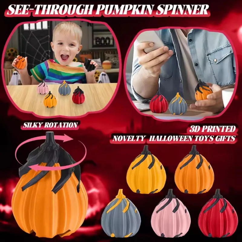 3D Printing Toy Pumpkin Office desk decorations Sculpture Spiral Antistress Animal Model Stress Relief Decompression Toy 
3D Printing Toy Pumpkin Office desk decorations Sculpture Spiral Antistress Animal Model Stress Relief Decompression Toy