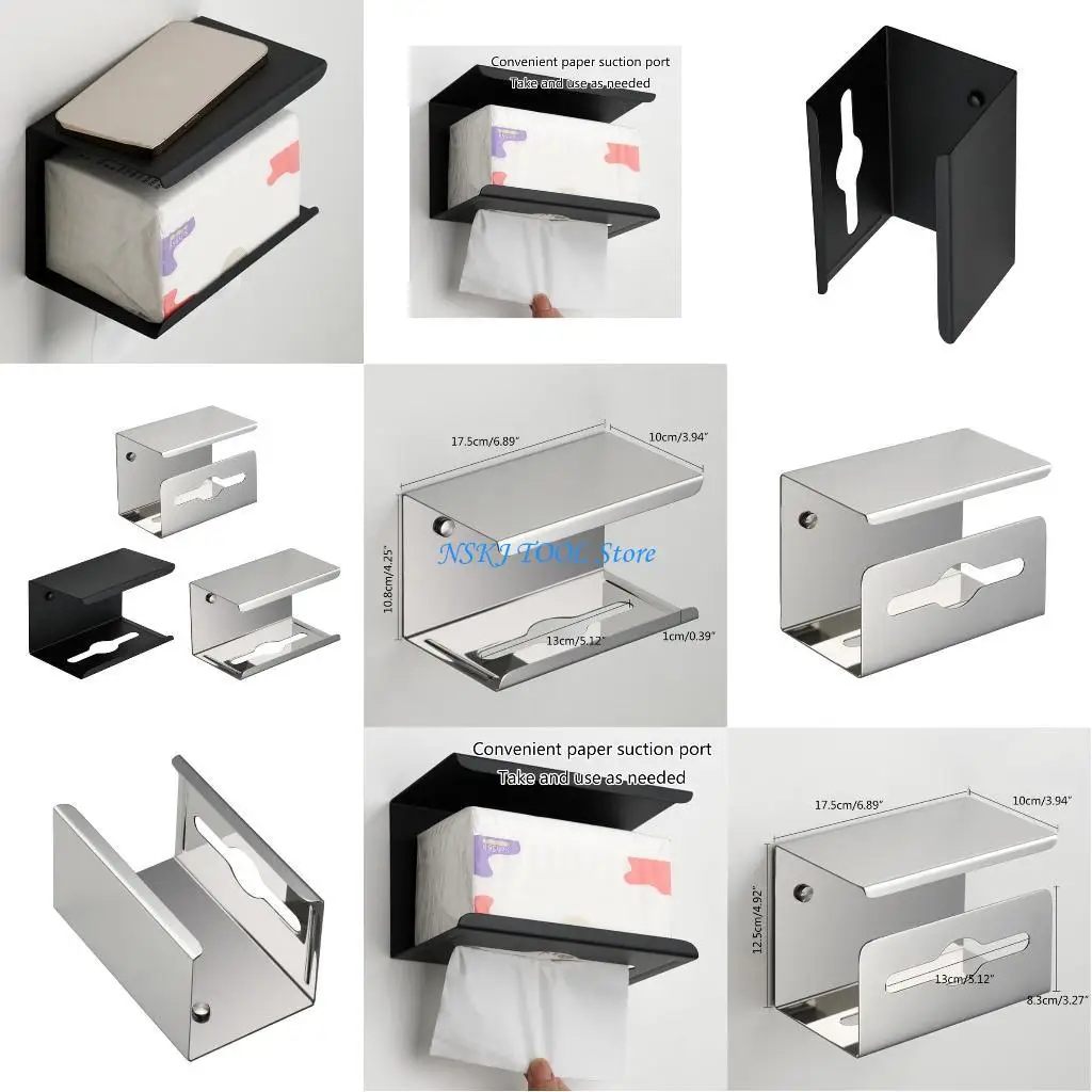 L8RC Elegant Bathroom Paper Box Stylish Addition Modern Paper Storage Box Paper Hold
L8RC Elegant Bathroom Paper Box Stylish Addition Modern Paper Storage Box Paper Hold