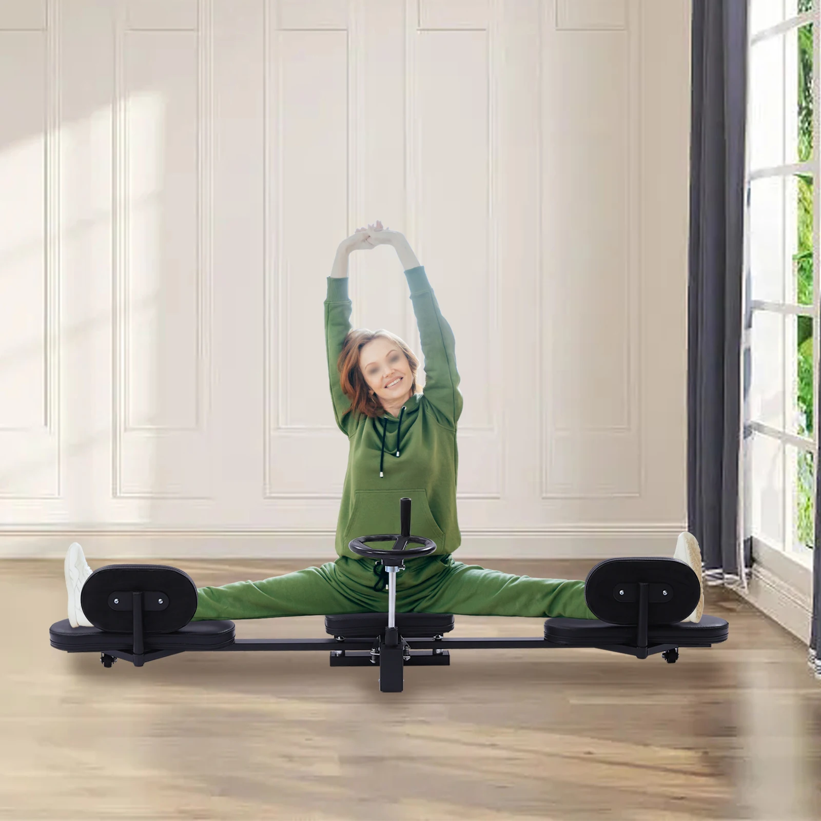 Машина для растяжки сбоку | Черная сталь/ПУ/ПП/ЭП, емкость 100 кг, макс. 180 ° Угол растяжения, раскладывающаяся длина 1,6 м.
Машина для растяжки сбоку | Черная сталь/ПУ/ПП/ЭП, емкость 100 кг, макс. 180 ° Угол растяжения, раскладывающаяся длина 1,6 м.