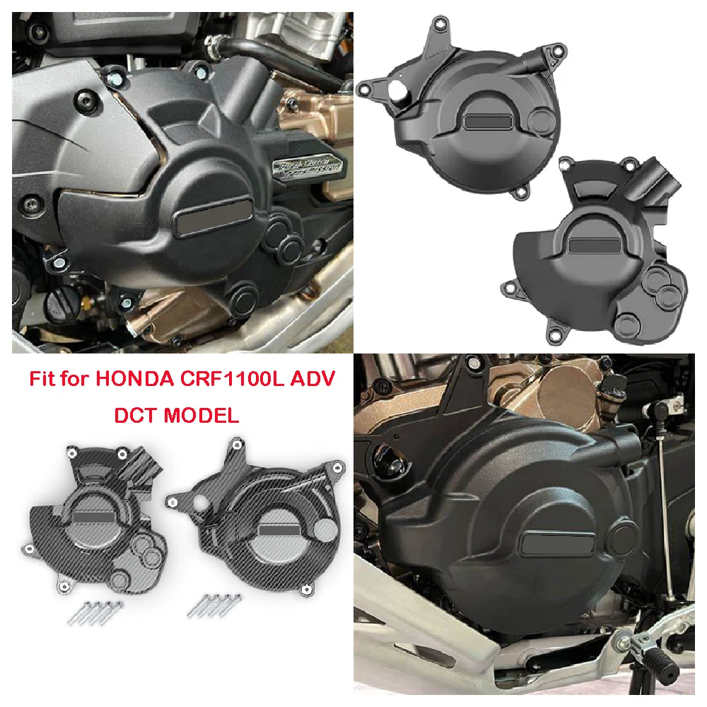 Fits for Honda CRF1100L DCT Africa Twin Adventure Sports 2020-2024 Motorcycle Engine Case Cover Set Secondary Protection Guards
Fits for Honda CRF1100L DCT Africa Twin Adventure Sports 2020-2024 Motorcycle Engine Case Cover Set Secondary Protection Guards