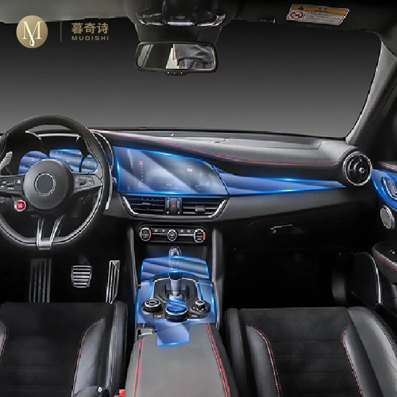 Прозрачная пленка для Alfa Romeo Giulia 2017-2019, аксессуары для интерьера автомобиля, фотопанель с защитой от царапин и функцией GPS
Прозрачная пленка для Alfa Romeo Giulia 2017-2019, аксессуары для интерьера автомобиля, фотопанель с защитой от царапин и функцией GPS