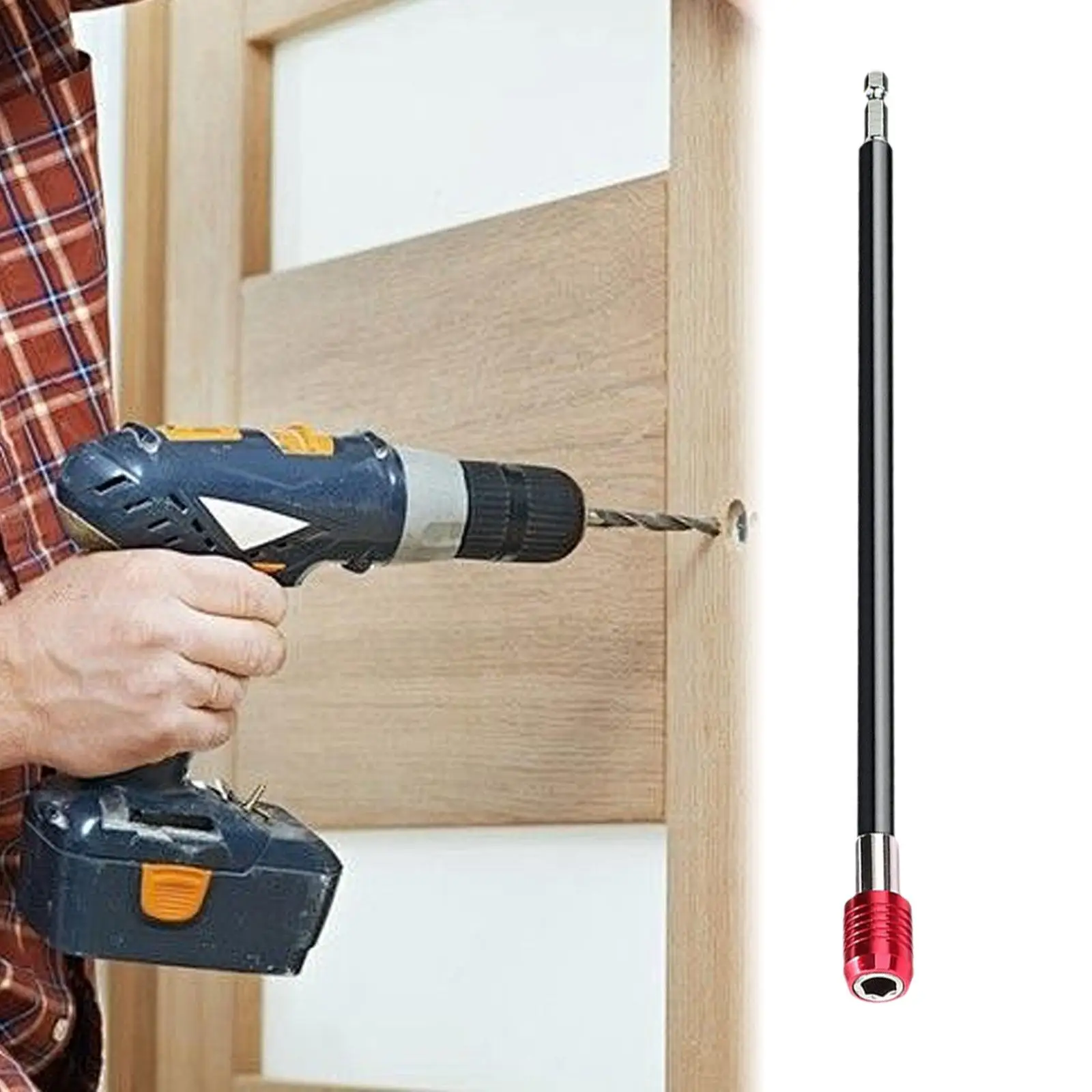 Quick Release 1/4 Inch Hex Shank Extension Rod Alloy Drill Adapter Bar for Electric Screwdriver Set
Quick Release 1/4 Inch Hex Shank Extension Rod Alloy Drill Adapter Bar for Electric Screwdriver Set