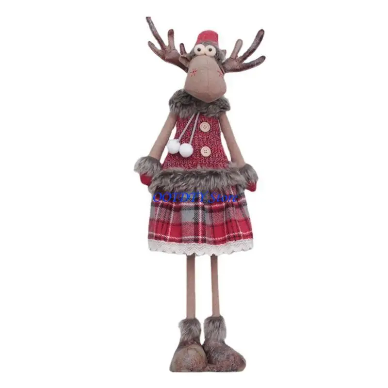 367A Christmas Ornaments Xmas Retractable Long Stretchable Leg Plush Reindeer for Dol
367A Christmas Ornaments Xmas Retractable Long Stretchable Leg Plush Reindeer for Dol