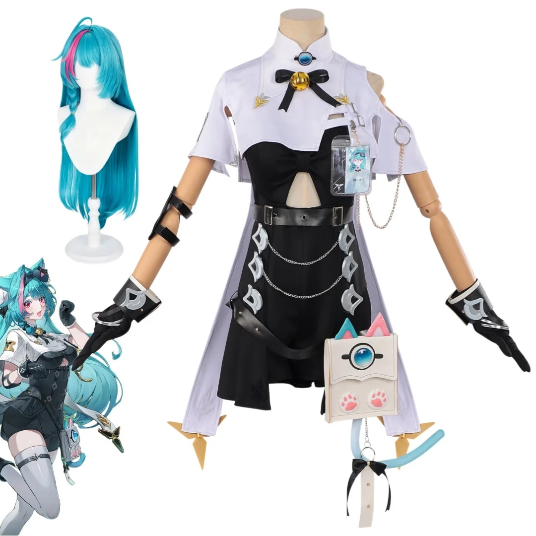 Neverness to Everness Mint Cosplay Costume Wig Full Set Game NTE Outfit for Halloween Carnival Role Play
Neverness to Everness Mint Cosplay Costume Wig Full Set Game NTE Outfit for Halloween Carnival Role Play