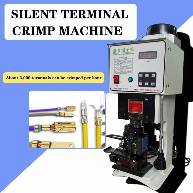 Бесшумный обжимной пресс Quiet 2T для концевых клемм, горизонтальный инструмент для обжима электрических проводов
Бесшумный обжимной пресс Quiet 2T для концевых клемм, горизонтальный инструмент для обжима электрических проводов