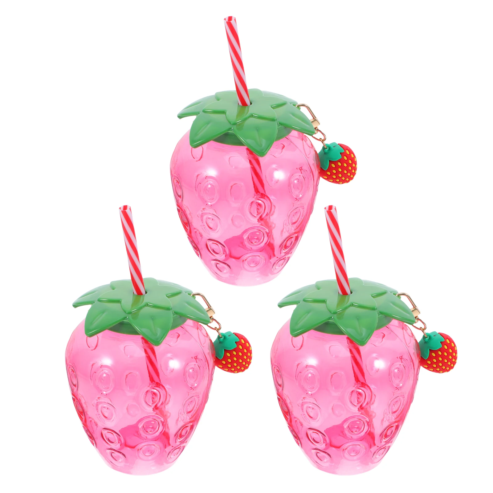 3 set Portable Strawberry Drinking Hawaii Plastic Bottles Reusable BPA-Free Plastic Fruit Juice for BeveragesKitchen
3 set Portable Strawberry Drinking Hawaii Plastic Bottles Reusable BPA-Free Plastic Fruit Juice for BeveragesKitchen