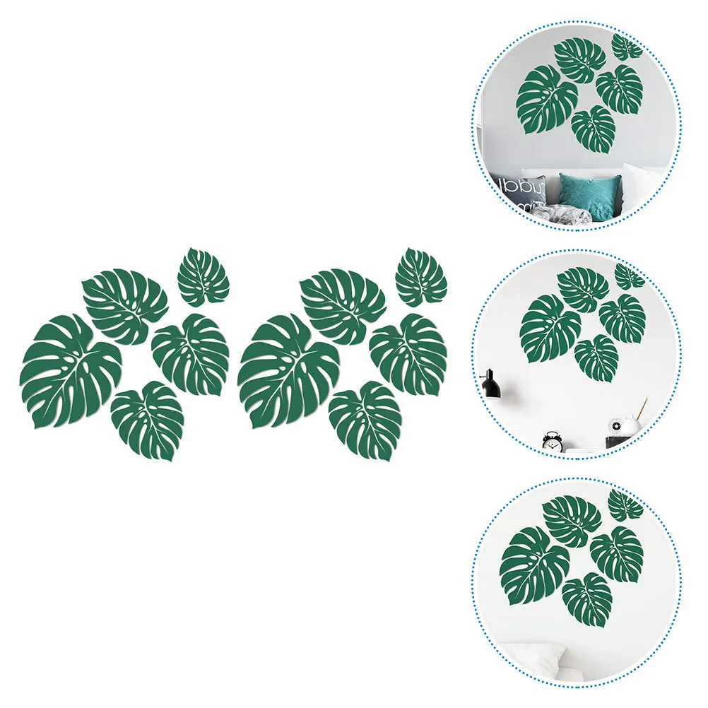 2sheets Decorative Wall Sticker Plant Leaves Pattern Green PVC Waterproof Removable Wall Decal for Bedroom Living Room
2sheets Decorative Wall Sticker Plant Leaves Pattern Green PVC Waterproof Removable Wall Decal for Bedroom Living Room