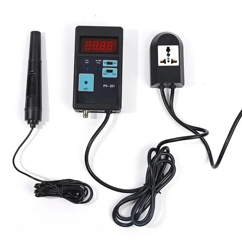 High-precision Online Digital PH Controller for Long-term Monitoring of Swimming Pool Aquarium PH-201
High-precision Online Digital PH Controller for Long-term Monitoring of Swimming Pool Aquarium PH-201