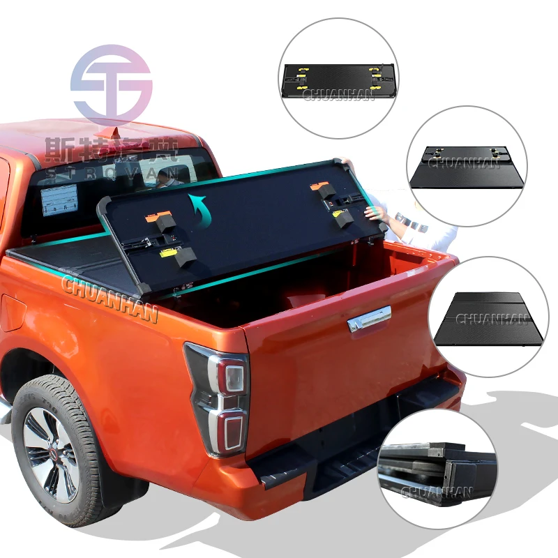 STLF Pickup Accessories Hard Low Profile Trifold F150 Tonneau Cover for F150 Truck Bed Cover
STLF Pickup Accessories Hard Low Profile Trifold F150 Tonneau Cover for F150 Truck Bed Cover