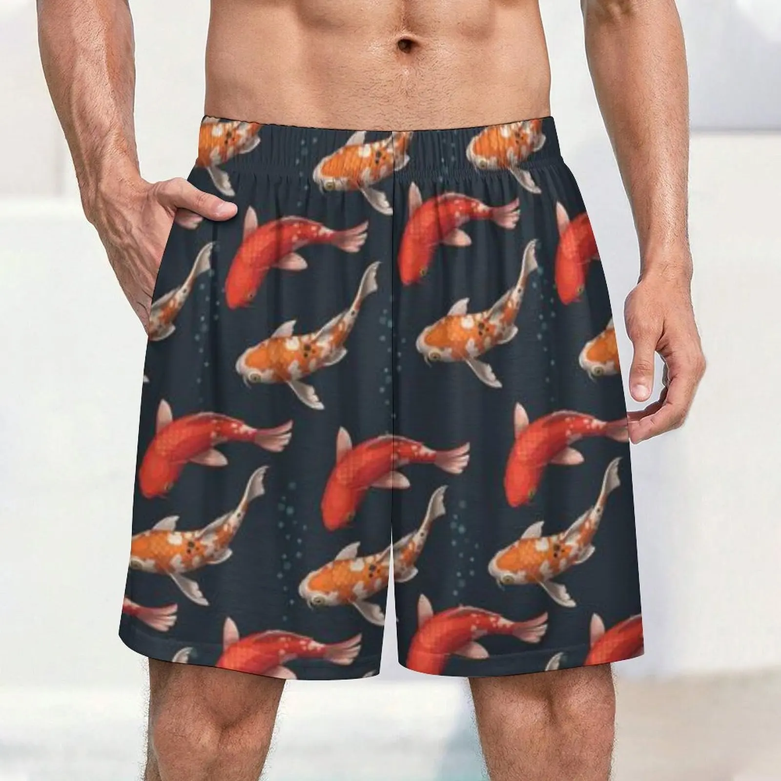 Koi Fish Ice-Cold Summer Pajama Trousers Shorts Half Pants Gift For Men Sleep Home Wear Breathable Comfort Casual Sport
Koi Fish Ice-Cold Summer Pajama Trousers Shorts Half Pants Gift For Men Sleep Home Wear Breathable Comfort Casual Sport