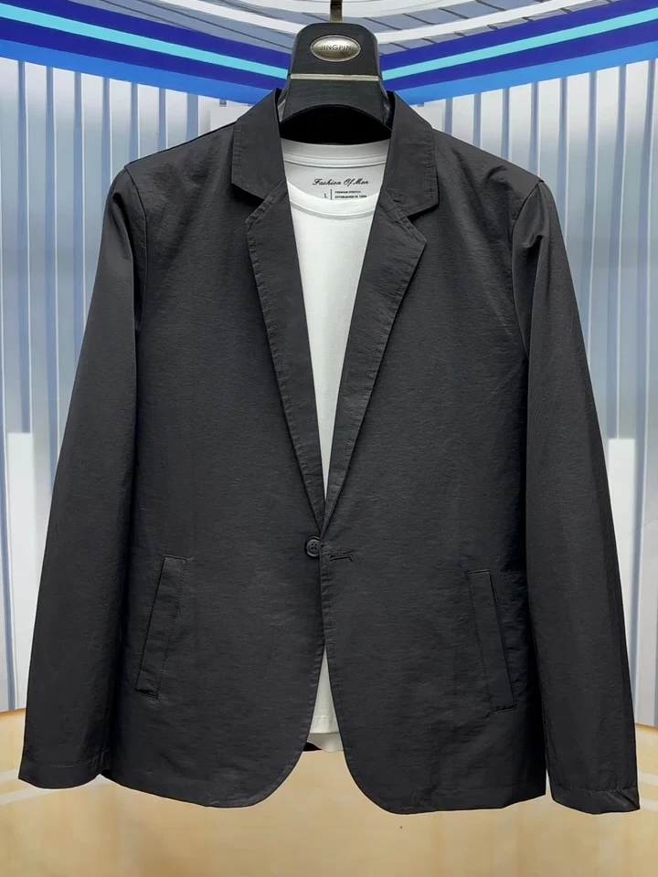 New Men's Casual Suit Jacket Comfortable Fashionable Versatile Business Style Spring Autumn Seasonal High Quality European Goods
New Men's Casual Suit Jacket Comfortable Fashionable Versatile Business Style Spring Autumn Seasonal High Quality European Goods