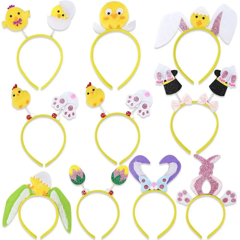 Fashion Cartoon Easter Headband Felt Cloth Cute Easter Headdress Bunny Chick Easter Egg Easter Hairband Easter Party
Fashion Cartoon Easter Headband Felt Cloth Cute Easter Headdress Bunny Chick Easter Egg Easter Hairband Easter Party