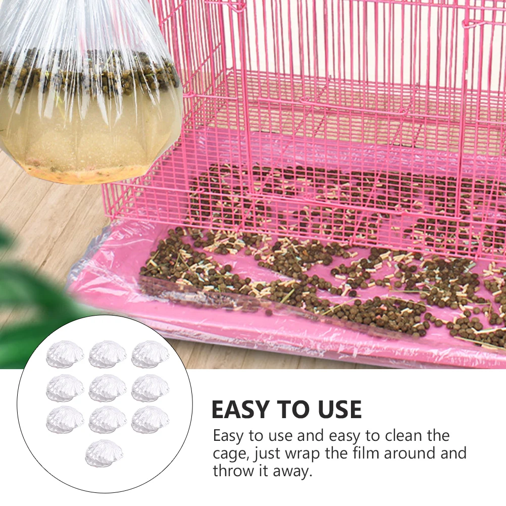 10pcs Rabbit Cage Film Durable Plastic Disposable Pet Urine Tray Hamster Waste Holder Easy Clean Cage Supplies
10pcs Rabbit Cage Film Durable Plastic Disposable Pet Urine Tray Hamster Waste Holder Easy Clean Cage Supplies