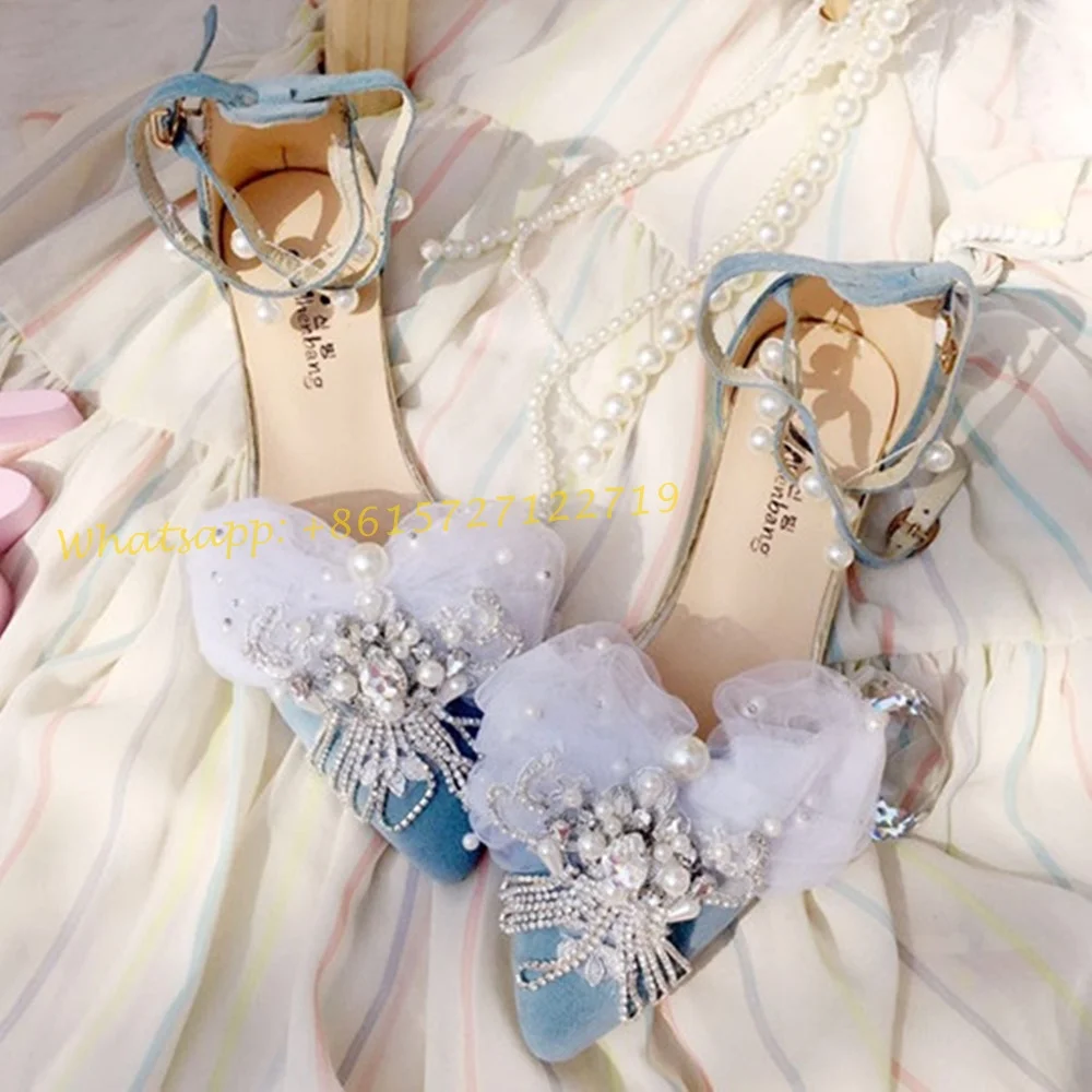 Sweet Mesh Crystal Flat Sandals Women Summer String Bead Flower Lolita Sandals Mixed Colors Women Summer Pointy Toe Buckle Shoes
Sweet Mesh Crystal Flat Sandals Women Summer String Bead Flower Lolita Sandals Mixed Colors Women Summer Pointy Toe Buckle Shoes