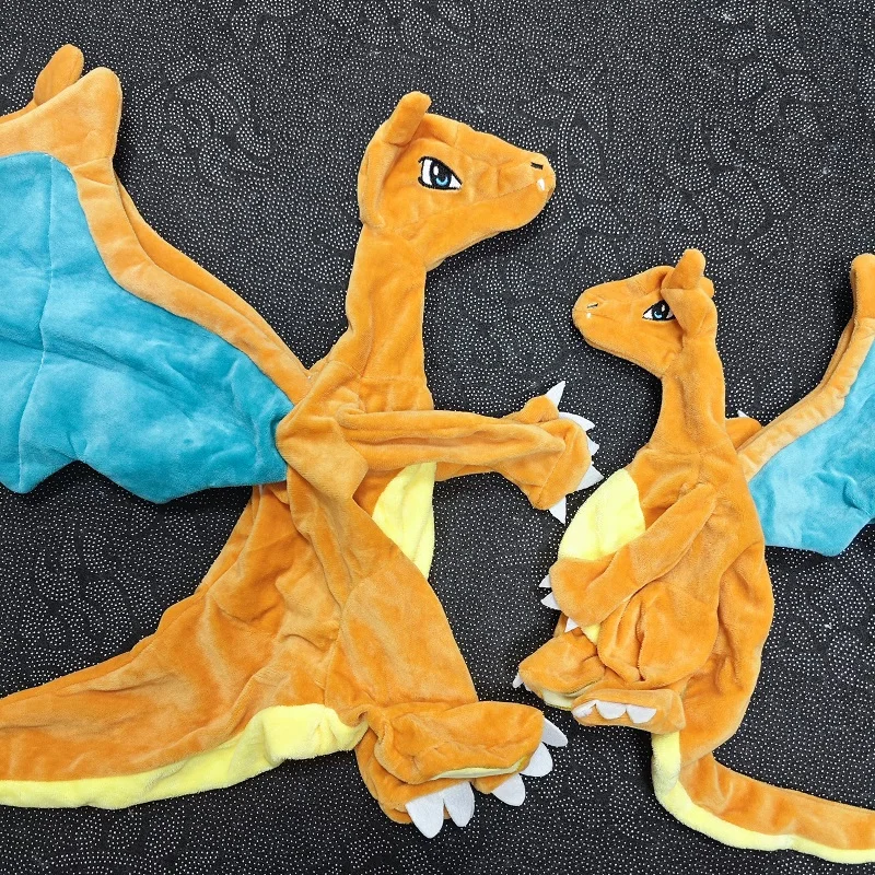 30-100CM Pokemon Charizard Holster Plush Not Stuffed Plush Skins Cute Cartoon Dragon Dolls Semi-finished Leather Case Kids Toys
30-100CM Pokemon Charizard Holster Plush Not Stuffed Plush Skins Cute Cartoon Dragon Dolls Semi-finished Leather Case Kids Toys