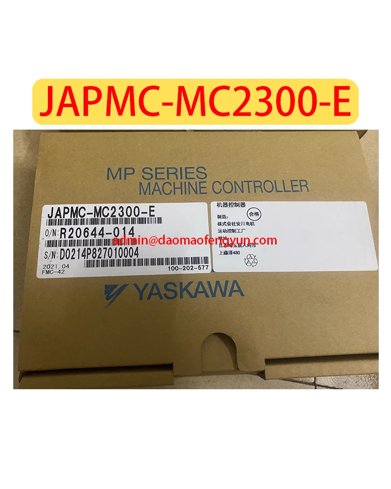 JAPMC-MC2300-E Совершенно новый модуль контроллера JAPMC MC2300 E, быстрая доставка
JAPMC-MC2300-E Совершенно новый модуль контроллера JAPMC MC2300 E, быстрая доставка