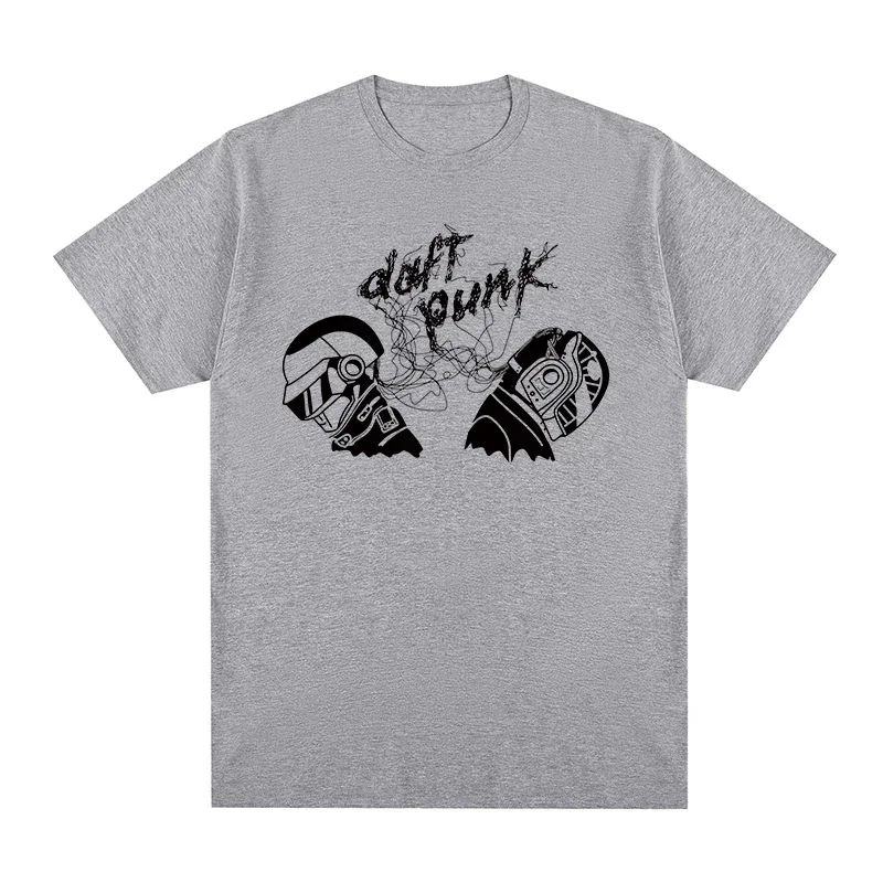 Spring and Summer Daft Punk T-shirt Electronic Music Band Tribute Cotton Men New Tee Tshirt Mens Tops Unisex Shirt Clothing
Spring and Summer Daft Punk T-shirt Electronic Music Band Tribute Cotton Men New Tee Tshirt Mens Tops Unisex Shirt Clothing
