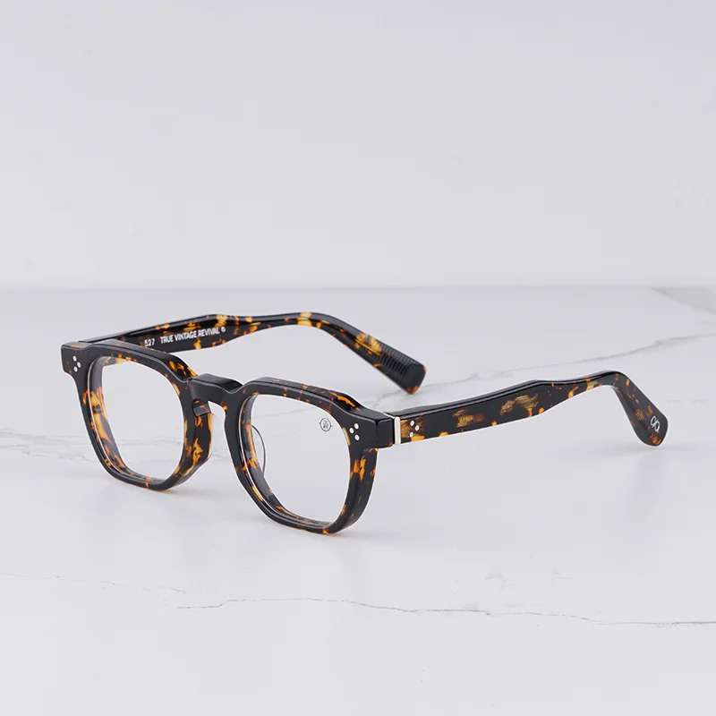 Original Men's Designer Vintage Square Tortoise Eyeglasses TVR527 Classical Top Quality Thick Square Acetate Glasses Frame Male
Original Men's Designer Vintage Square Tortoise Eyeglasses TVR527 Classical Top Quality Thick Square Acetate Glasses Frame Male