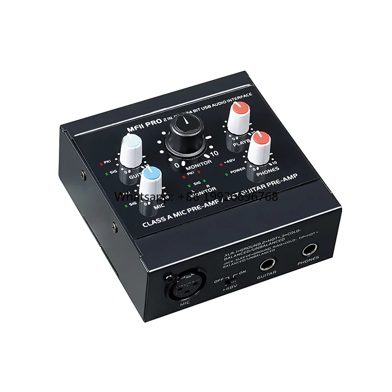 New Design Professional Audio Interface Mixer V8 Sound Card
New Design Professional Audio Interface Mixer V8 Sound Card