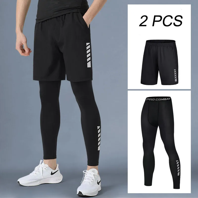 Mens 1-2 Pcs Compression Pants Sport Training Dry Fit Running Tights Fitness Jogging Shorts Summer Basketball Legging Masculina
Mens 1-2 Pcs Compression Pants Sport Training Dry Fit Running Tights Fitness Jogging Shorts Summer Basketball Legging Masculina