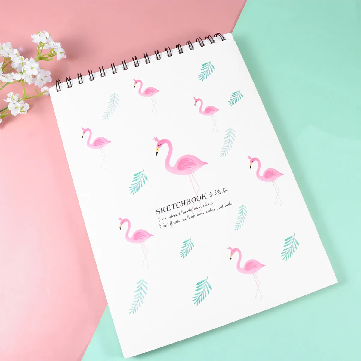 2pcs A4 Sketch Book Flamingo Pattern Spiral Binding Drawing Notebook Color Paper For Eye Protection Art Gift Idea Creative
2pcs A4 Sketch Book Flamingo Pattern Spiral Binding Drawing Notebook Color Paper For Eye Protection Art Gift Idea Creative