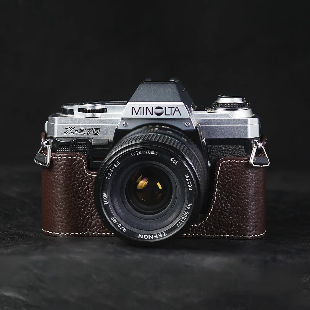 For Minolta X370 Case Handmade Half Case Leather Camera Half Case Camera Genuine Leather Bag X370 Case Camera Strap
For Minolta X370 Case Handmade Half Case Leather Camera Half Case Camera Genuine Leather Bag X370 Case Camera Strap