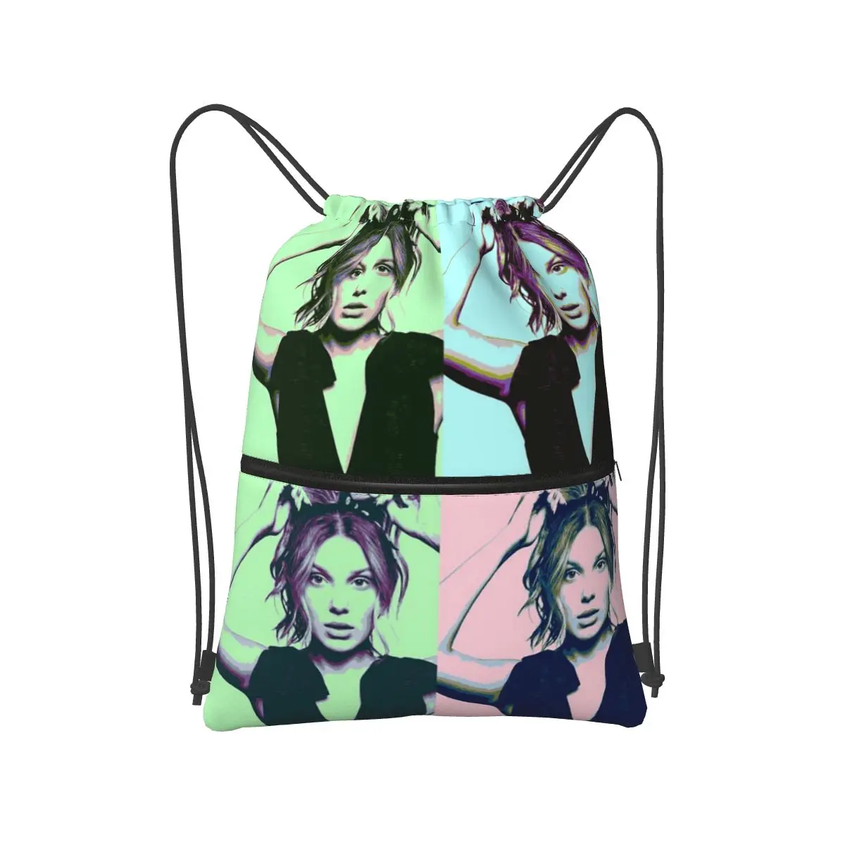 Millie Bobby Brown Pop Art Backpacks Casual Drawstring Bags Storage Bag Book Bags for Man Woman School
Millie Bobby Brown Pop Art Backpacks Casual Drawstring Bags Storage Bag Book Bags for Man Woman School