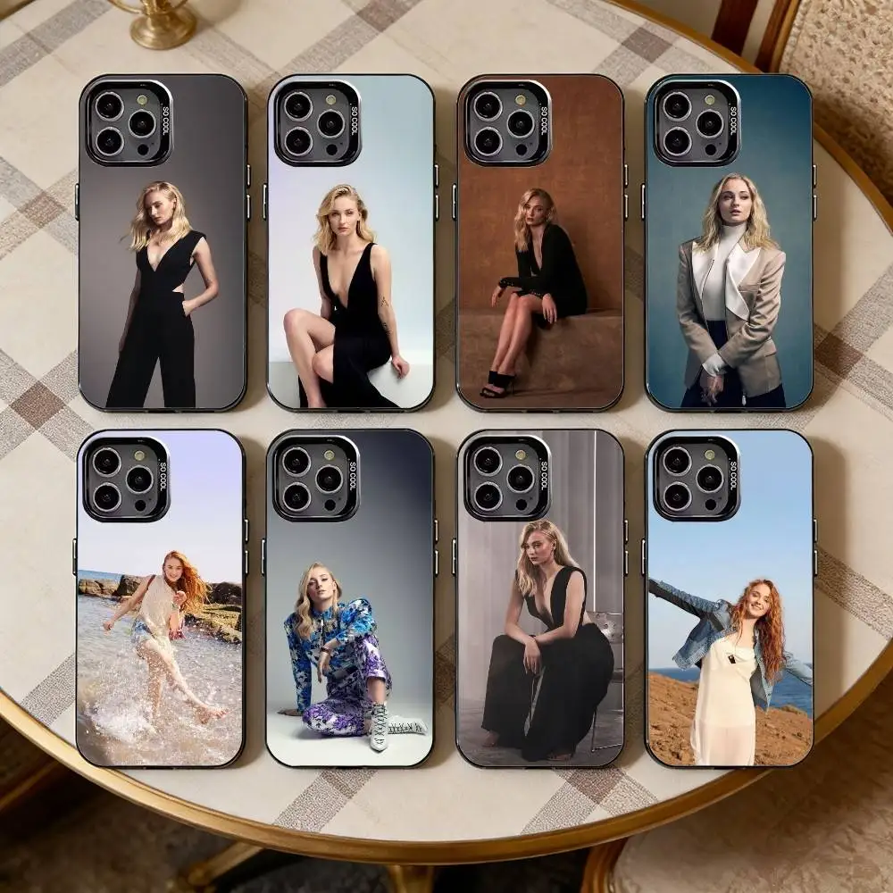 Hot S-Sophie Actress Turner Phone Case For iPhone 17,16,15,14,13,12,11,Pro,XS,Max,Plus,Mini,SE4,E Black Matte Shockproof Cover
Hot S-Sophie Actress Turner Phone Case For iPhone 17,16,15,14,13,12,11,Pro,XS,Max,Plus,Mini,SE4,E Black Matte Shockproof Cover