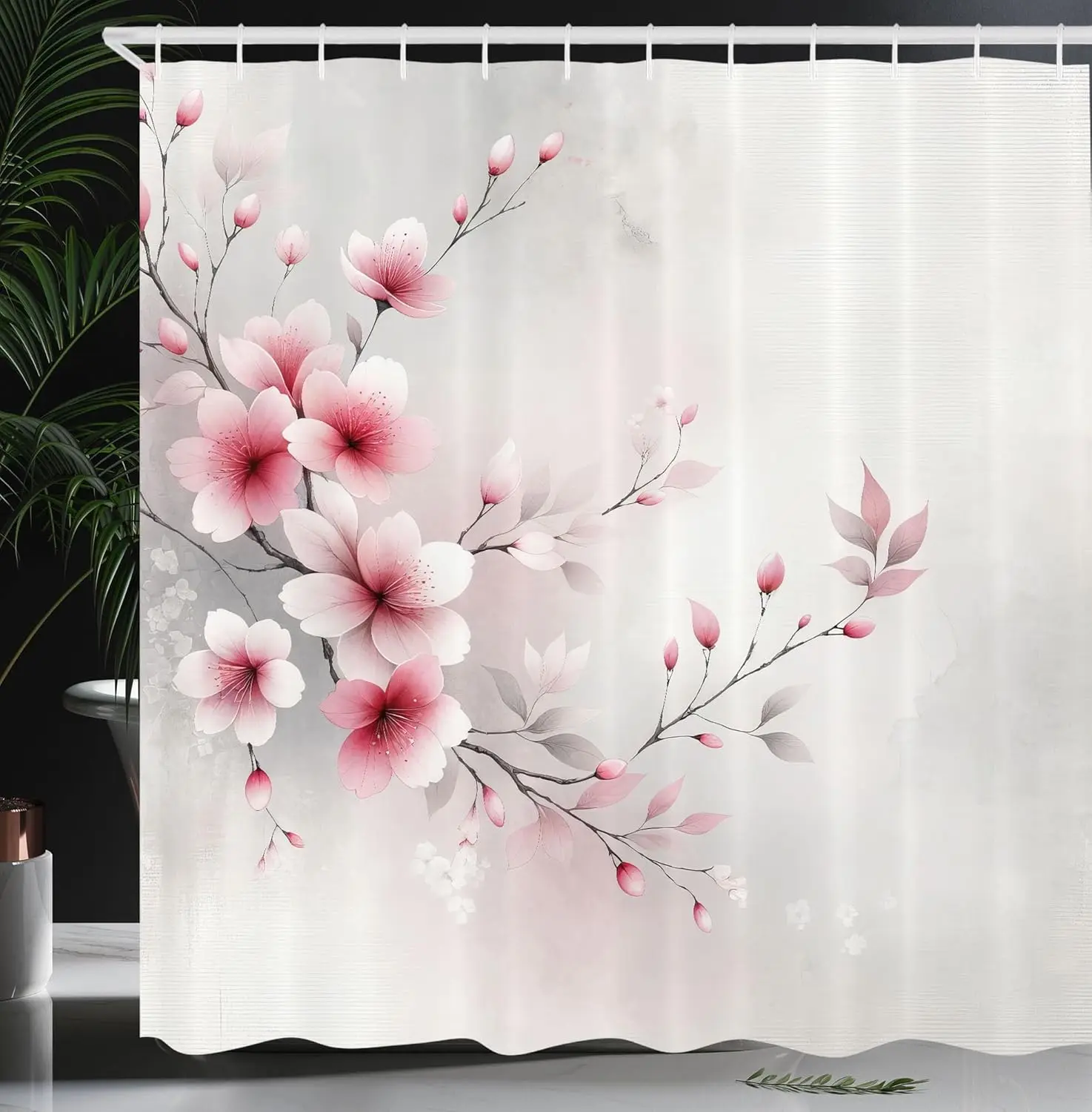 Cherry Blossom Shower Curtain Floral Branch Pattern Bathroom Decorative Curtain Home Spring Theme Shower Curtain for Bathroom
Cherry Blossom Shower Curtain Floral Branch Pattern Bathroom Decorative Curtain Home Spring Theme Shower Curtain for Bathroom