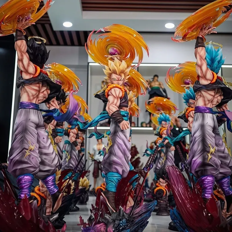 Jt Studio'S Masterpiece Dragon Ball Cloud Rise Gogeta New Release, Super Saiyan Fully Painted Statue Model Figurine Figurine
Jt Studio'S Masterpiece Dragon Ball Cloud Rise Gogeta New Release, Super Saiyan Fully Painted Statue Model Figurine Figurine