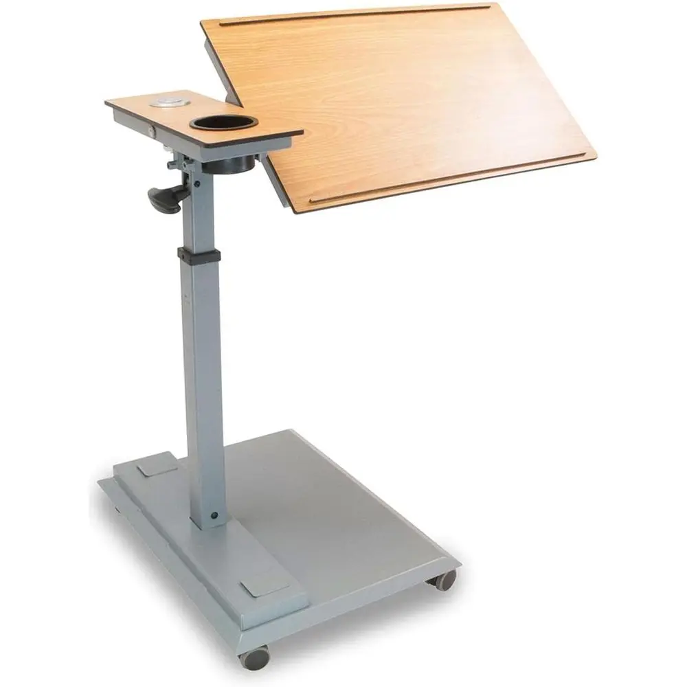 Table – 360° Swivel – Up to 45° – Height Adjustable – Built-in Cup Holder and 3 USB Charging Ports (Wood)
Table – 360° Swivel – Up to 45° – Height Adjustable – Built-in Cup Holder and 3 USB Charging Ports (Wood)