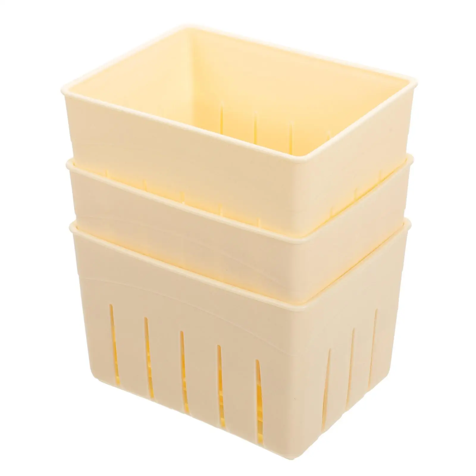 3pcs Cheese Plates 140x105x95mm Tofu Maker Homemade Cheese Making Supplies Stainless Steel Smooth Practical Supplies
3pcs Cheese Plates 140x105x95mm Tofu Maker Homemade Cheese Making Supplies Stainless Steel Smooth Practical Supplies