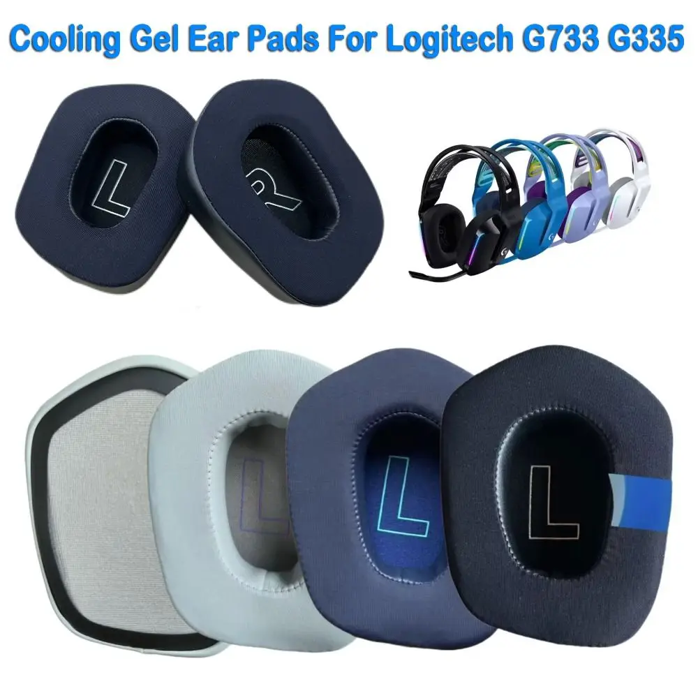 1Pair Cooling Gel Ear Pads Soft Comfortable Headset Earmuff Replacement Ear Cushion for Logitech G733 G335 Headphone Accessories
1Pair Cooling Gel Ear Pads Soft Comfortable Headset Earmuff Replacement Ear Cushion for Logitech G733 G335 Headphone Accessories
