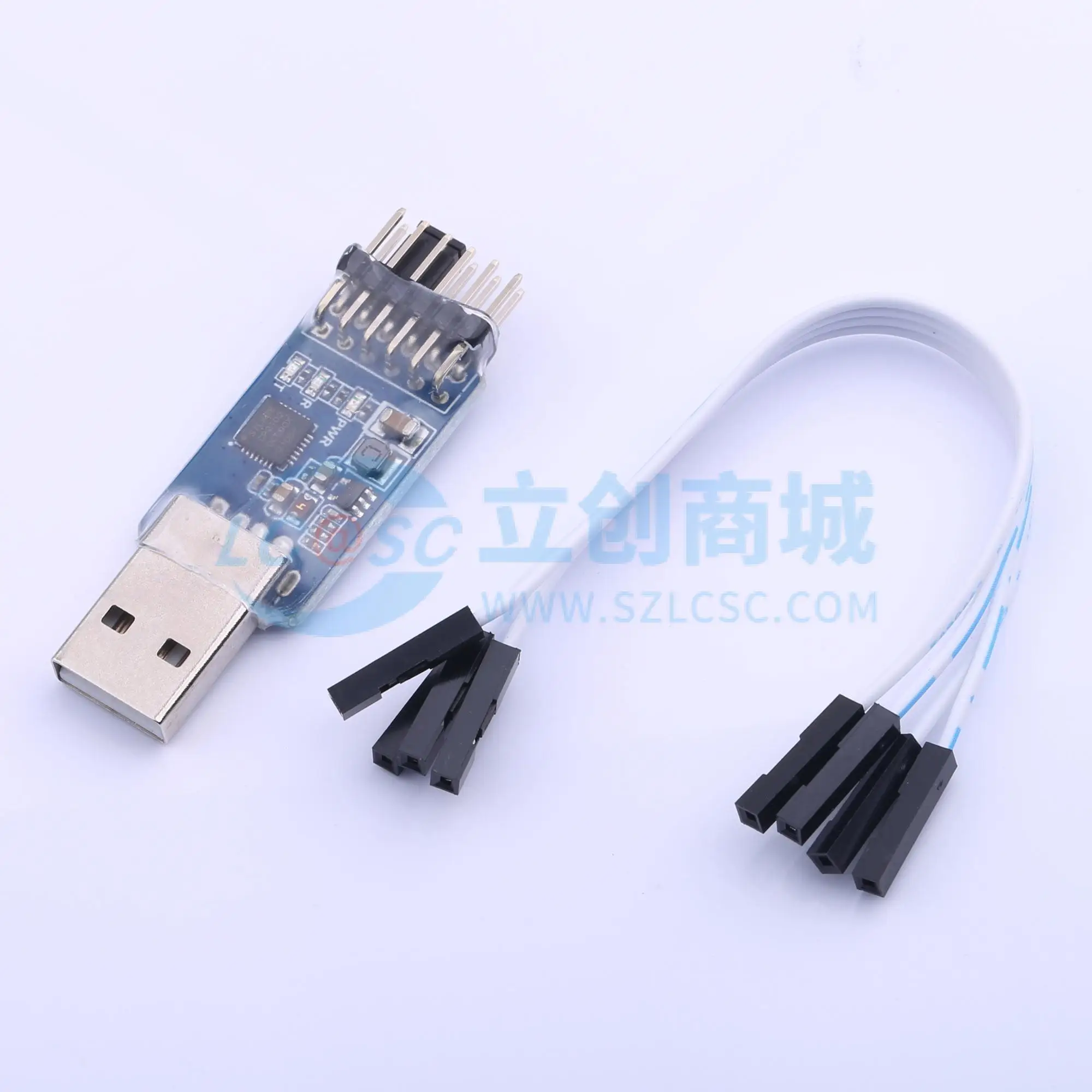 2pcs CP2102 TYPE-A UART(TTL) USB To TTL Converter Adapter Module
2pcs CP2102 TYPE-A UART(TTL) USB To TTL Converter Adapter Module