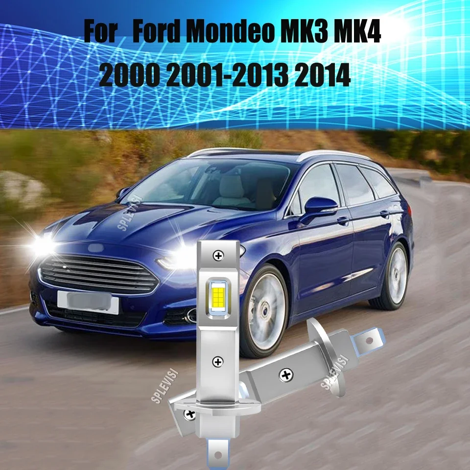 LED Headlamp Hi Beam upgraded H1 bulbs providing up to 300% brighter For Ford Mondeo MK3 MK4 2000 2001 2002 2003 2004 2005-2014
LED Headlamp Hi Beam upgraded H1 bulbs providing up to 300% brighter For Ford Mondeo MK3 MK4 2000 2001 2002 2003 2004 2005-2014