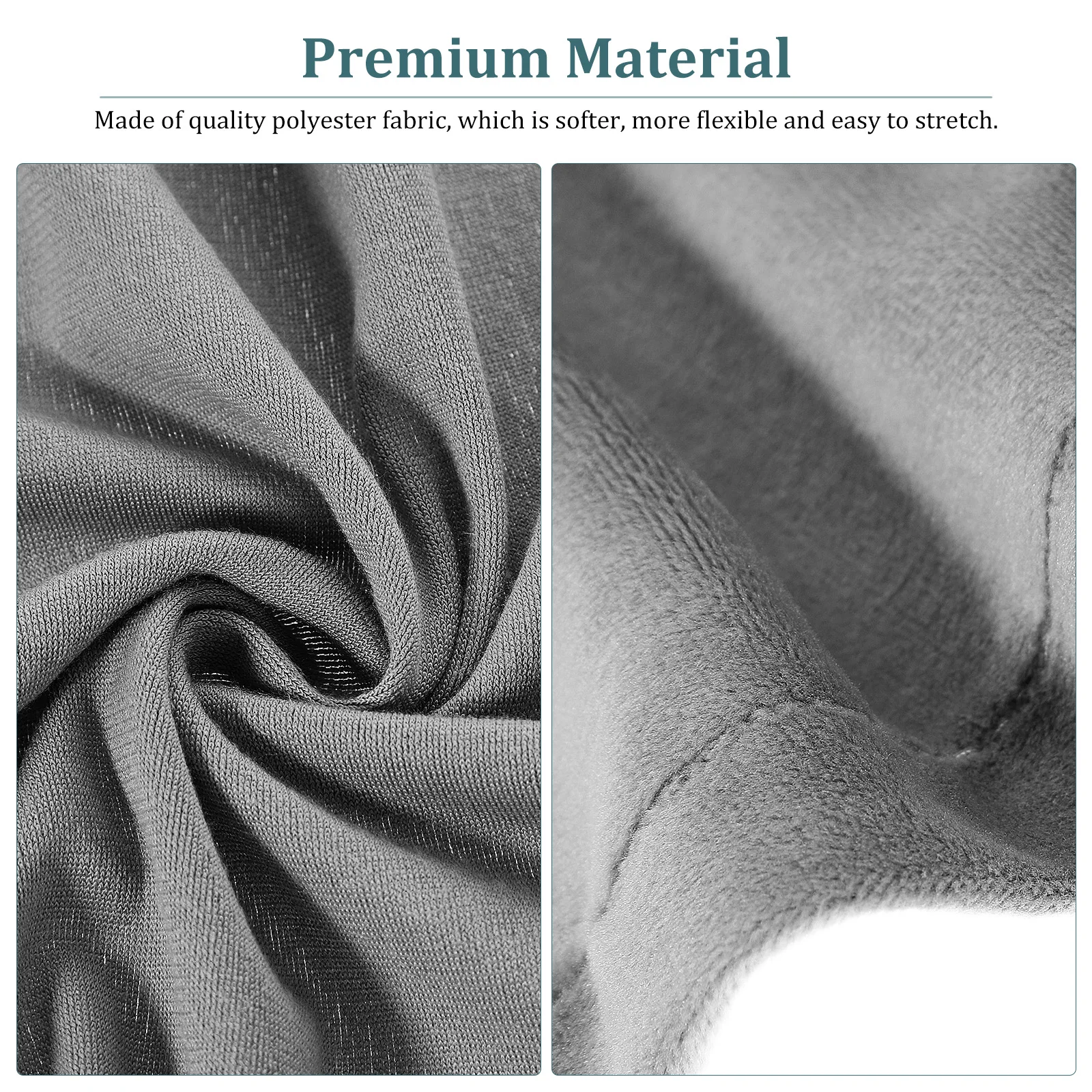 2 Pcs Deep Gray Fabric Sofa Arm Covers Stretchy Removable Washable Couch Chair Armrest Covers Home Office Bedroom Suitable
2 Pcs Deep Gray Fabric Sofa Arm Covers Stretchy Removable Washable Couch Chair Armrest Covers Home Office Bedroom Suitable