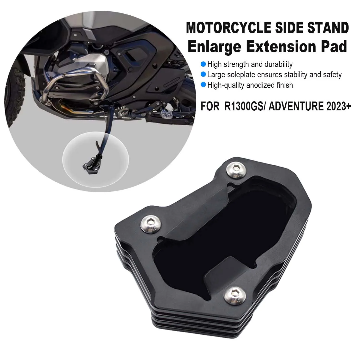 Боковая подставка для мотоцикла BMW R1300 GS R1300GS r1300gs ADV Adventure 2023 2024, подставка для парковки 
Боковая подставка для мотоцикла BMW R1300 GS R1300GS r1300gs ADV Adventure 2023 2024, подставка для парковки