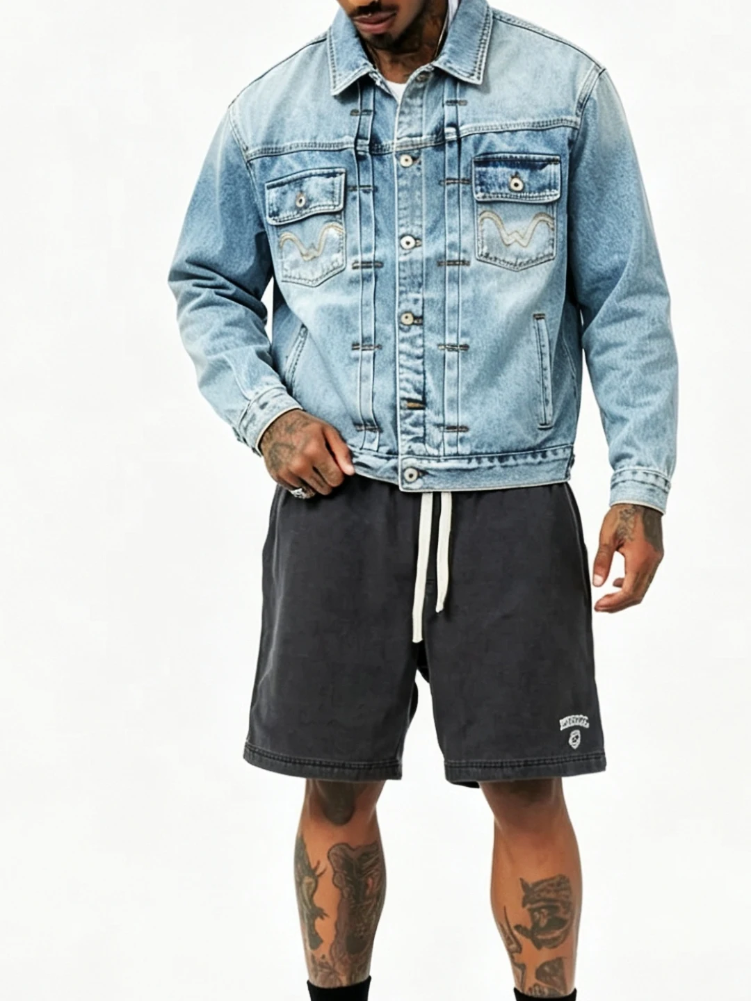 American Blue Moose Vintage Washed Wide Fit Jeans Jacket Oversize European Size Cotton Denim Coat for Men Casual Style
American Blue Moose Vintage Washed Wide Fit Jeans Jacket Oversize European Size Cotton Denim Coat for Men Casual Style