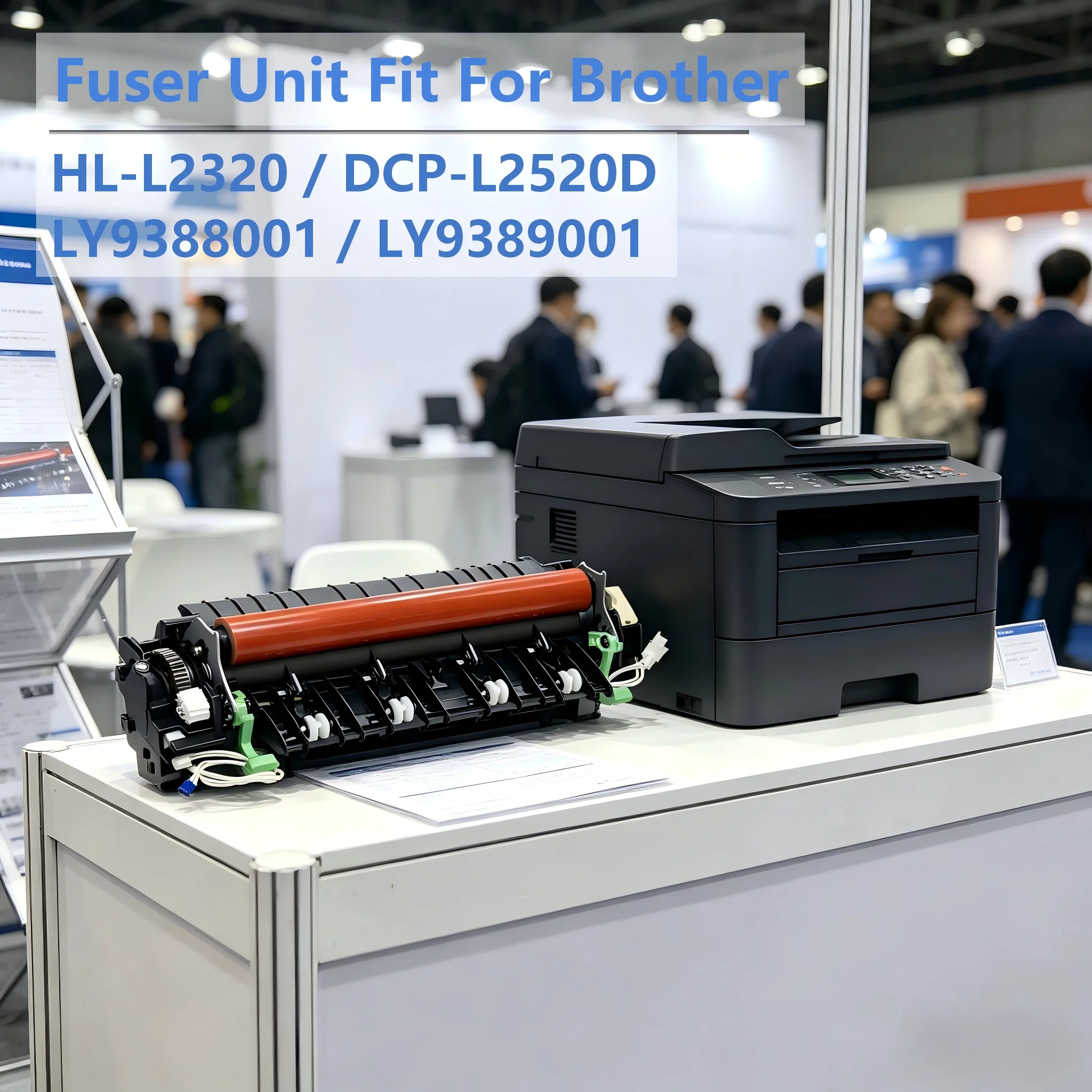 Блок термозакрепления (фьюзер) LY9389001 LY9388001 для Brother HL-L2320 L2360DN L2365DW L2380DW DCP-L2520D L2540DW MFC-L2700D L2740DW
Блок термозакрепления (фьюзер) LY9389001 LY9388001 для Brother HL-L2320 L2360DN L2365DW L2380DW DCP-L2520D L2540DW MFC-L2700D L2740DW