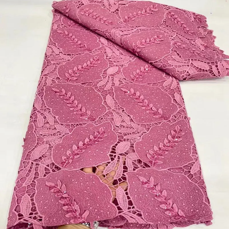 Smooth Guipure Lace Embroidery African Cord Lace Cupion Fabric Fashionable Modern Traditional Occasional Wear TS2156
Smooth Guipure Lace Embroidery African Cord Lace Cupion Fabric Fashionable Modern Traditional Occasional Wear TS2156