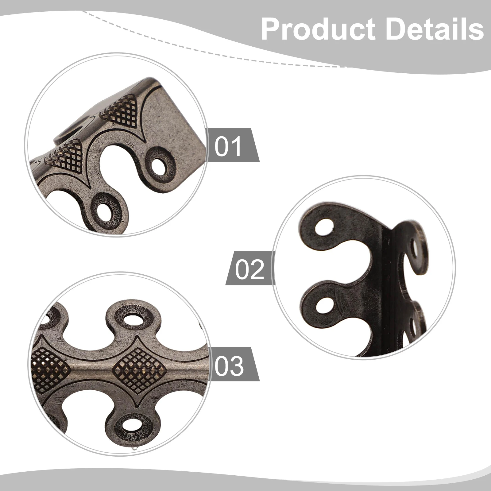 Baseboard Protectors Brass Corner Guards Prevent Corner Damage 48*17*17mm Metal Corner Protectors Multipurpose Use
Baseboard Protectors Brass Corner Guards Prevent Corner Damage 48*17*17mm Metal Corner Protectors Multipurpose Use