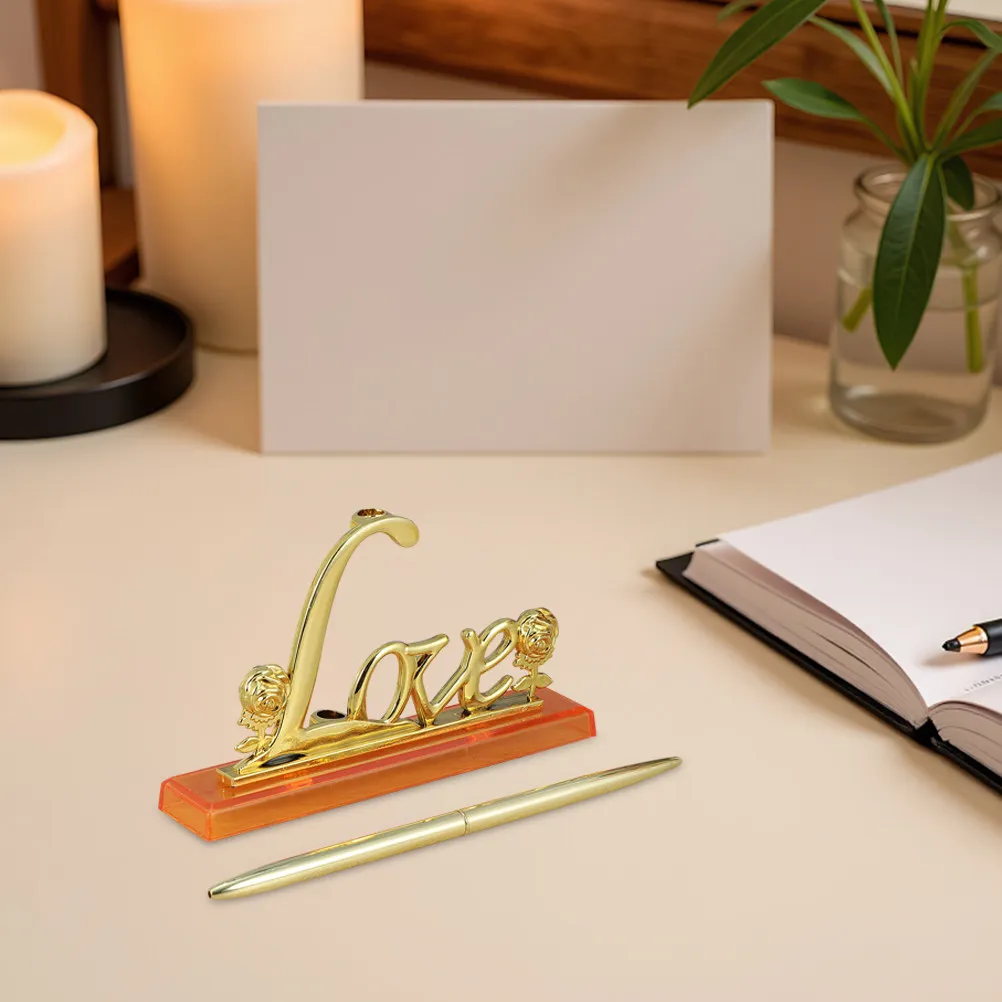 1Set Signing Pen Set Wedding Guest Book Golden Love Rose Metal Reception Desk Romantic Pen Wedding Pens for Guest Books
1Set Signing Pen Set Wedding Guest Book Golden Love Rose Metal Reception Desk Romantic Pen Wedding Pens for Guest Books