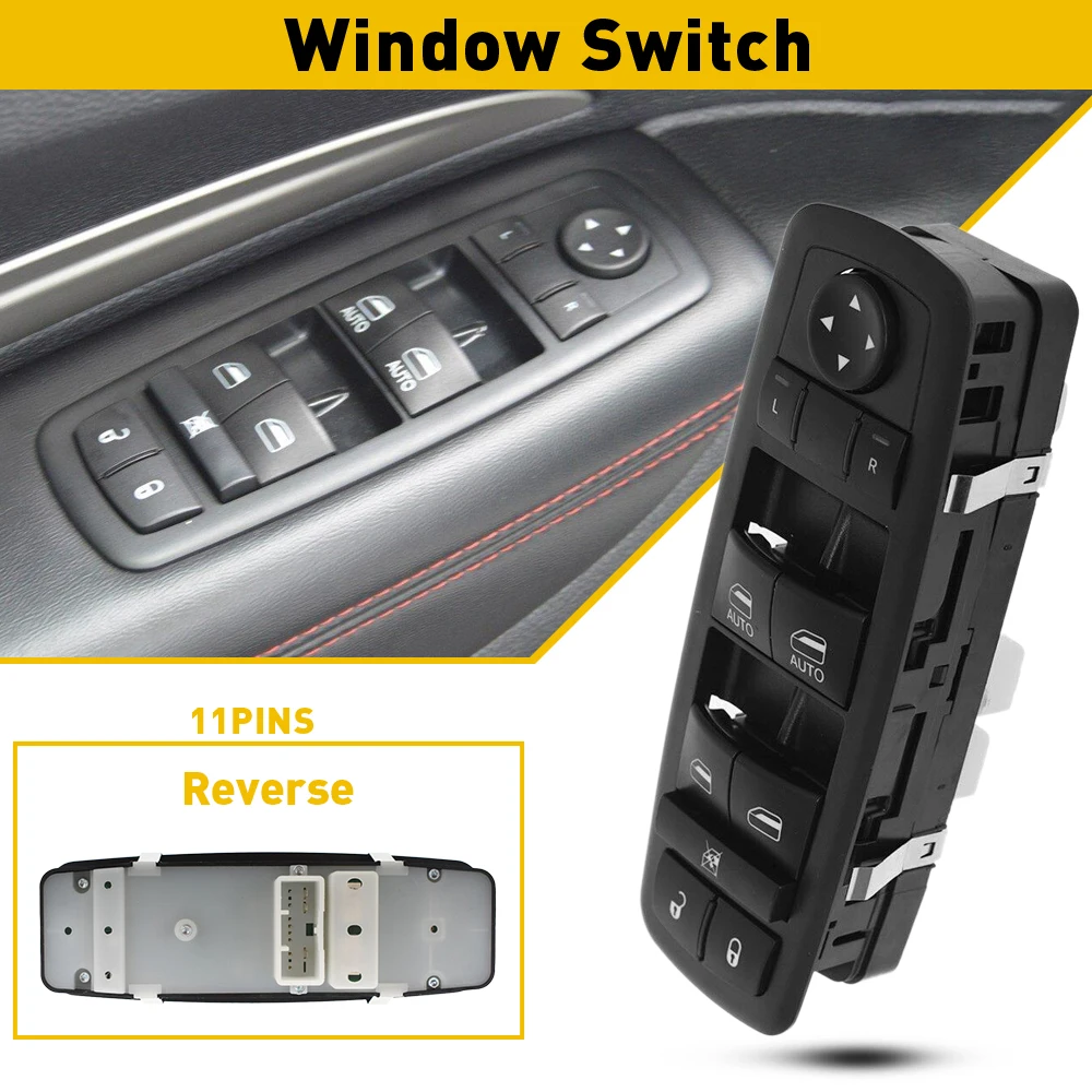 Кнопка управления стеклоподъемником для Dodge Durango 2014-2015 и Jeep Grand Cherokee 2014-2019
Кнопка управления стеклоподъемником для Dodge Durango 2014-2015 и Jeep Grand Cherokee 2014-2019