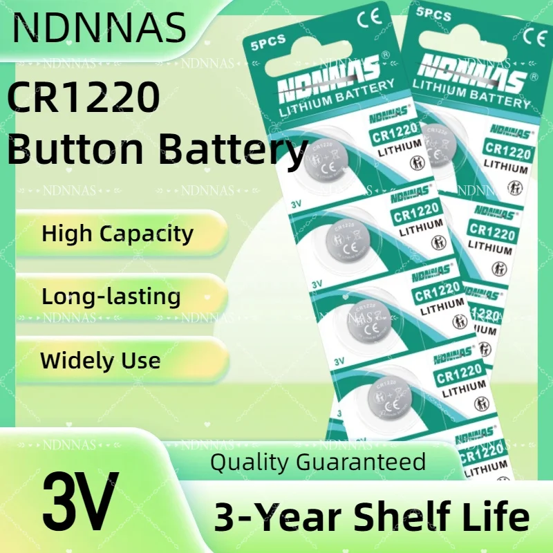 5-60PCS 3V CR1220 Lithium Button Battery BR1220 LM1220 DL1220 CR 1220 L04 5012LC Coin Cell Watch Batteries for Toys Remote
5-60PCS 3V CR1220 Lithium Button Battery BR1220 LM1220 DL1220 CR 1220 L04 5012LC Coin Cell Watch Batteries for Toys Remote