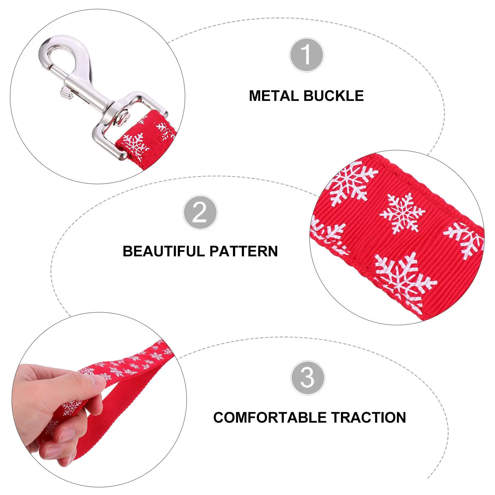 1Set Snowflake Collar Set Festive Christmas Adjustable Leash and Collar for Pets High Quality Nylon Soft Safe for Skin Daily
1Set Snowflake Collar Set Festive Christmas Adjustable Leash and Collar for Pets High Quality Nylon Soft Safe for Skin Daily