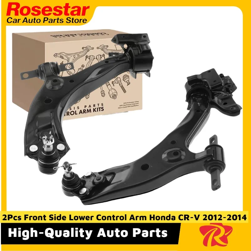 2Pcs Front Side Lower Control Arm & Ball Joint Assembly for Honda CR-V 2012-2014 51350-T0A-A02, 51350-T1G-E01, 51350-T1G-E11
2Pcs Front Side Lower Control Arm & Ball Joint Assembly for Honda CR-V 2012-2014 51350-T0A-A02, 51350-T1G-E01, 51350-T1G-E11