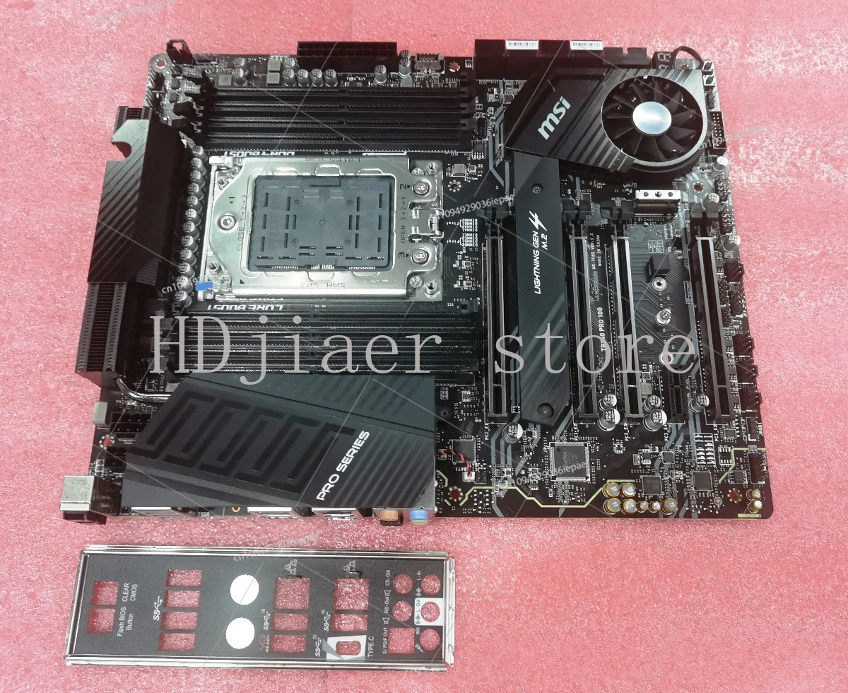 TRX40 PRO 10G, sTRX4 motherboard, MS-7C60, supports thread ripper 3960X
TRX40 PRO 10G, sTRX4 motherboard, MS-7C60, supports thread ripper 3960X