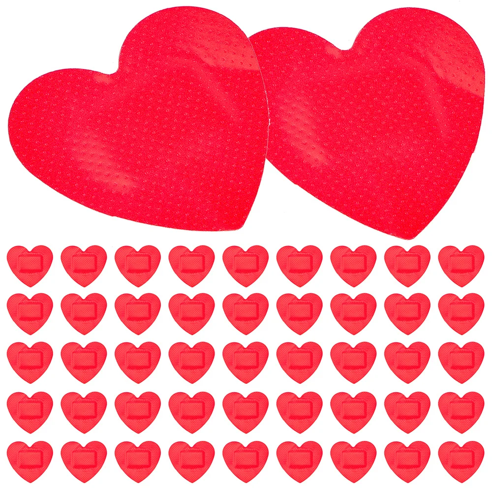 100 Pcs Heart Shaped Bandage Wound Care Bandages Bulk Stickers Cartoon Breathable Waterproof Protection Patches
100 Pcs Heart Shaped Bandage Wound Care Bandages Bulk Stickers Cartoon Breathable Waterproof Protection Patches