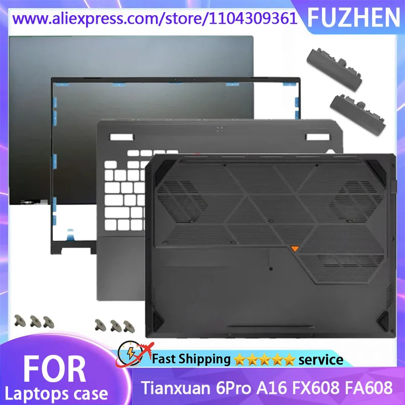 New For Tianxuan 6Pro A16 FA608 FX608 Laptop LCD Back Cover/Top Cover/Front Frame/Palm Rest/Bottom Cover/Hinge Cover
New For Tianxuan 6Pro A16 FA608 FX608 Laptop LCD Back Cover/Top Cover/Front Frame/Palm Rest/Bottom Cover/Hinge Cover